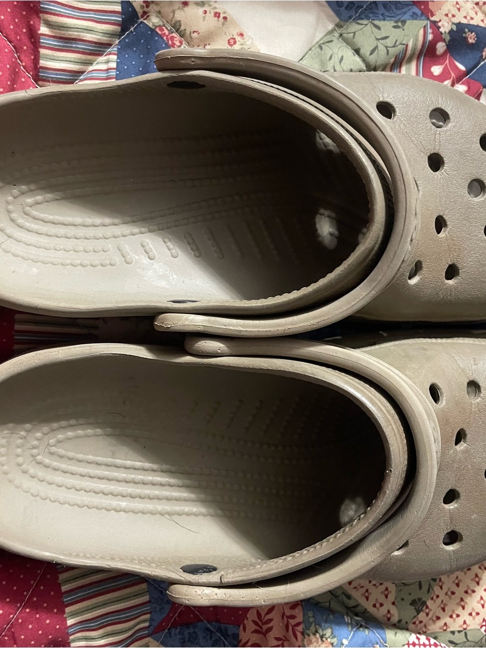 Men’s Lightweight Beige Crocs